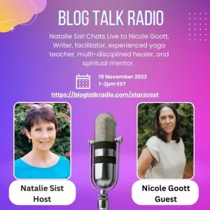 Natalie Sist Talks Live on Air with Nicole Goott, Wed 11/15/23 1-2pm edt