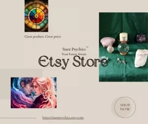 Starz Psychics Etsy Store 